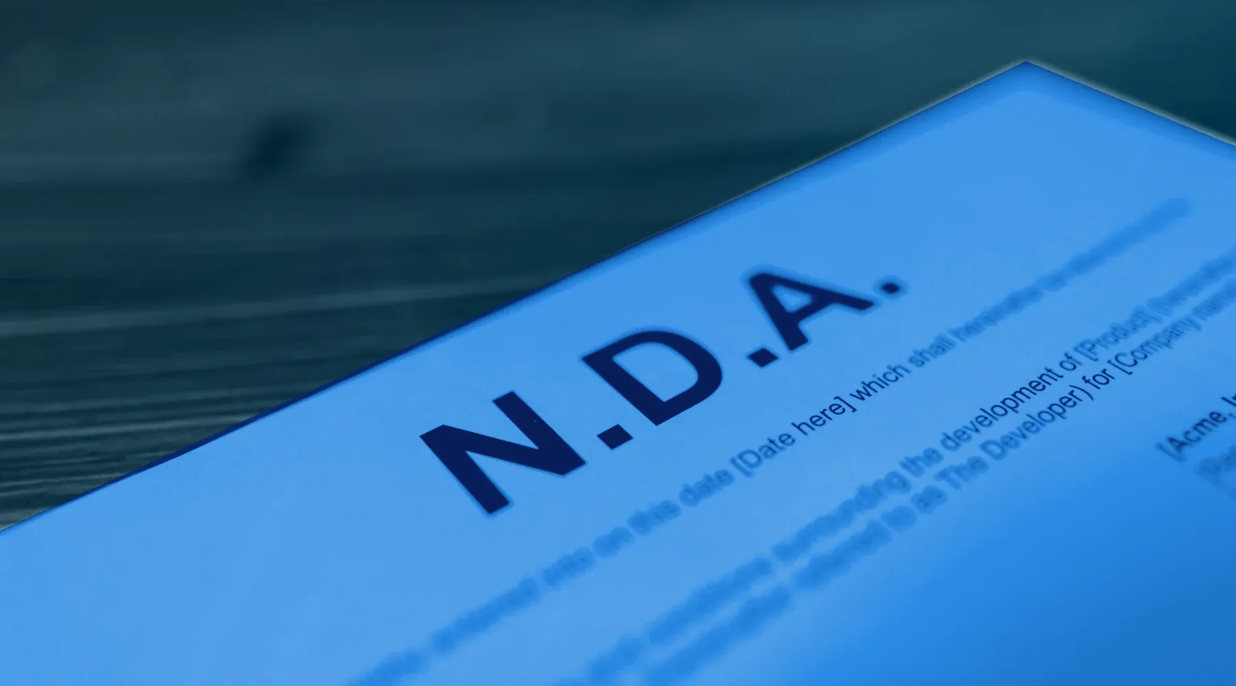 How to Keep Private Information Under Lock with NDAs